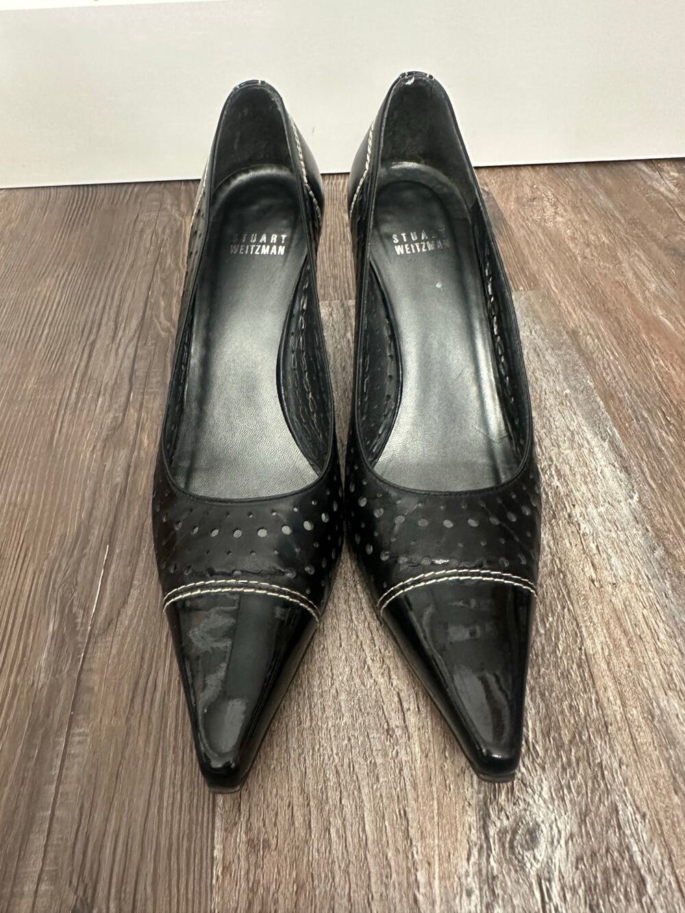 Stuart Weitzman vi tags leather pumps in sz 8